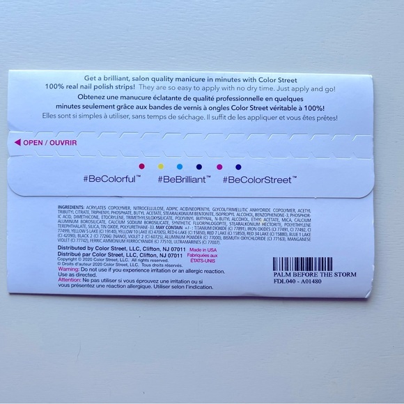 Color Street-Palm Before the Storm *RETIRED* - Picture 3 of 3